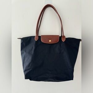 Longchamp le pliage original L tote in Black